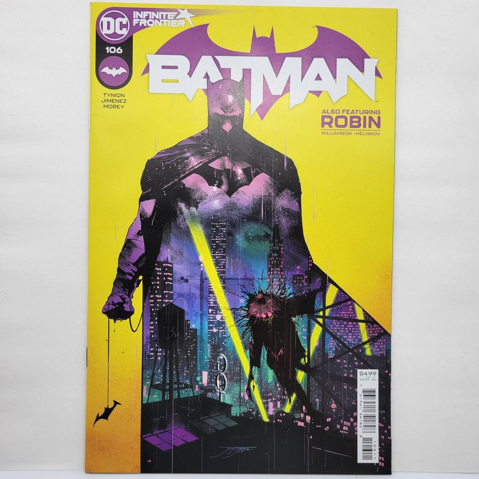 Batman Vol 3 #106 Cover A Regular Jorge Jimenez Cover Miracle Molly 2021