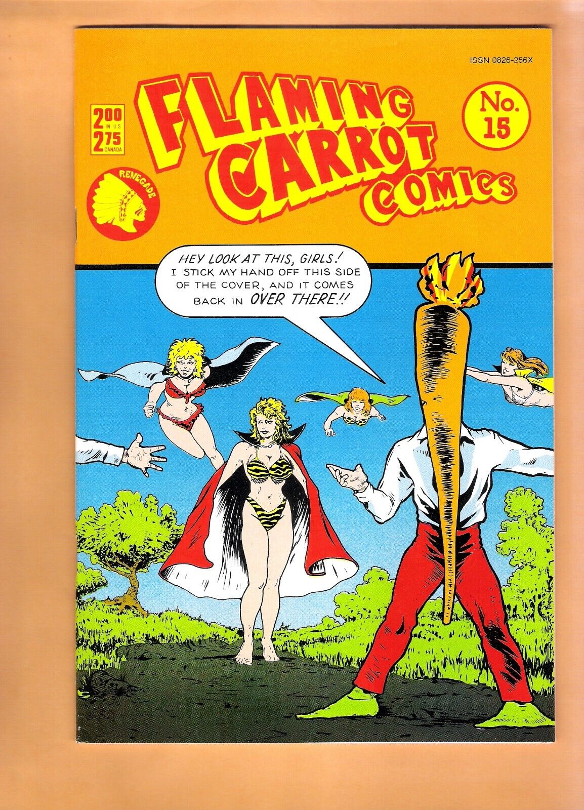 FLAMING CARROT #15 vintage Renegade Comics 1987 VF/NEAR MINT