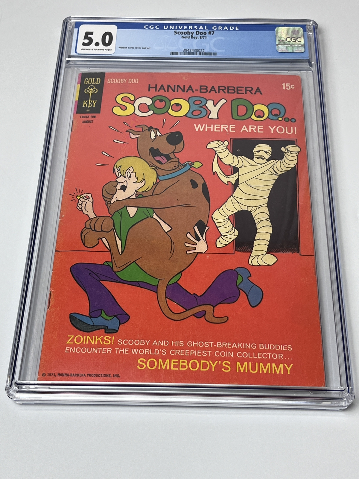 Scooby-Doo... Where Are You #7 CGC 5.0 (1971)