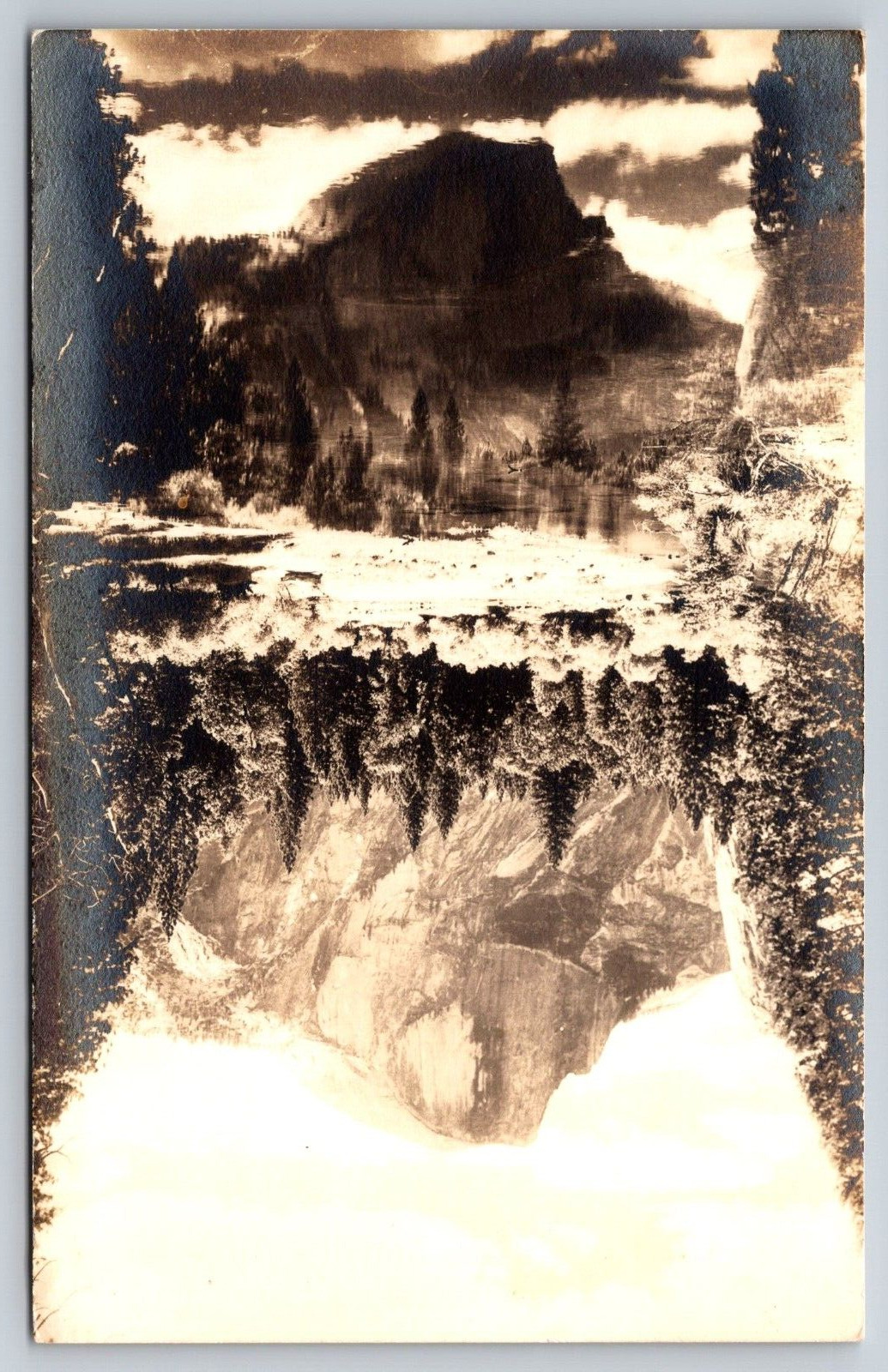 Postcard RPPC Lake Mountain AZO c1930s