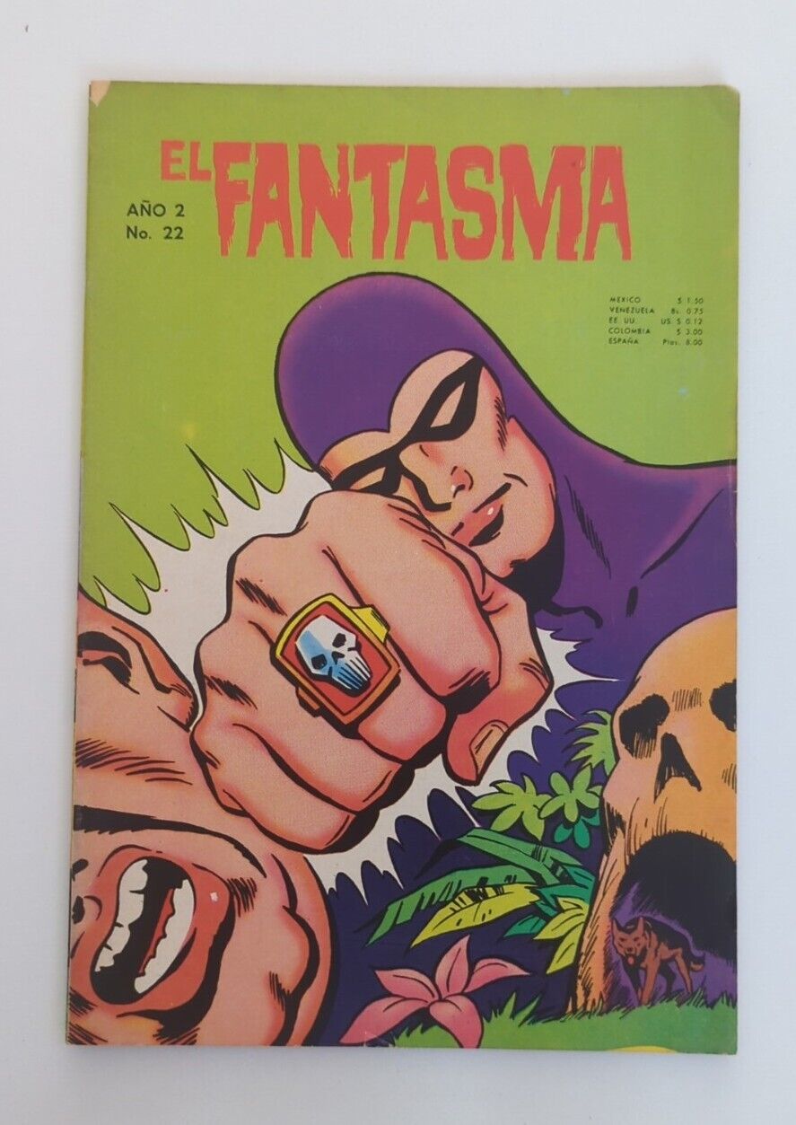 1969 Cambridge Publishing El Fantasma The Phantom Comic #22 Spanish Variant VHTF