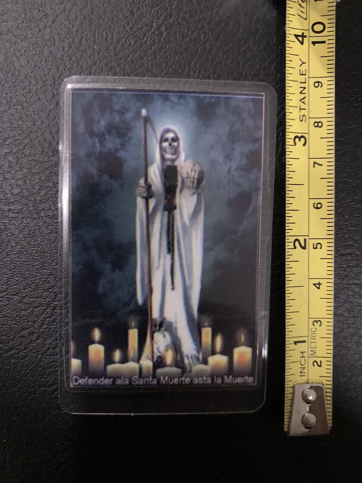 Santa Muerte  Oracion -Holy Death - Prayer Card  - Laminated