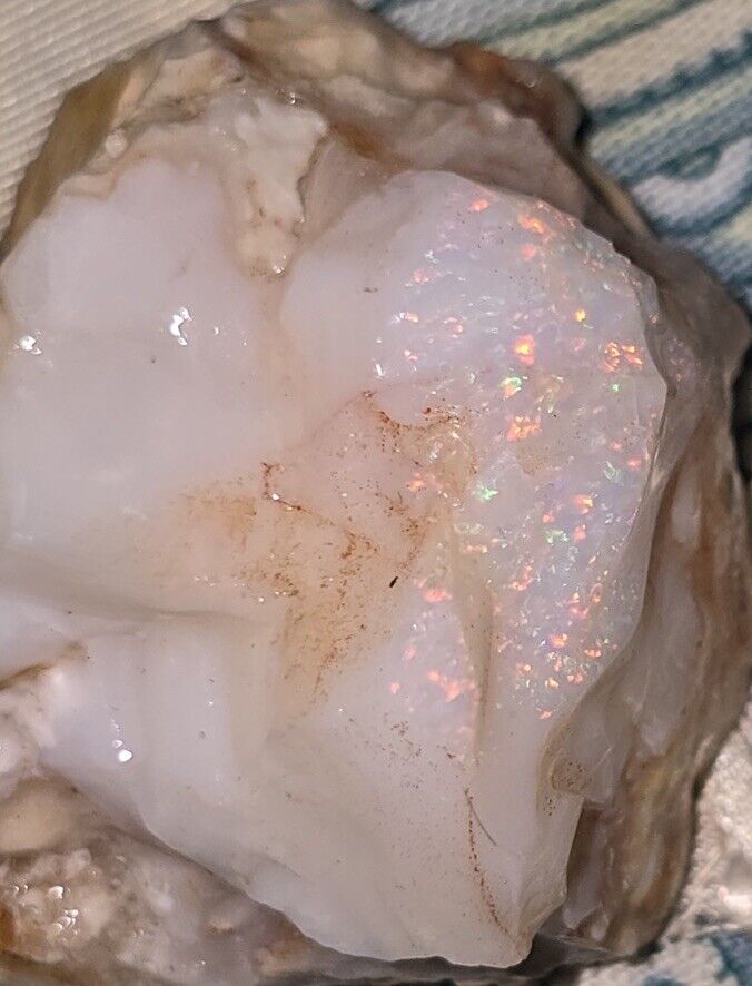 15 Grams  Natural  Fire Opal Fancy Rough Loose Gemstone