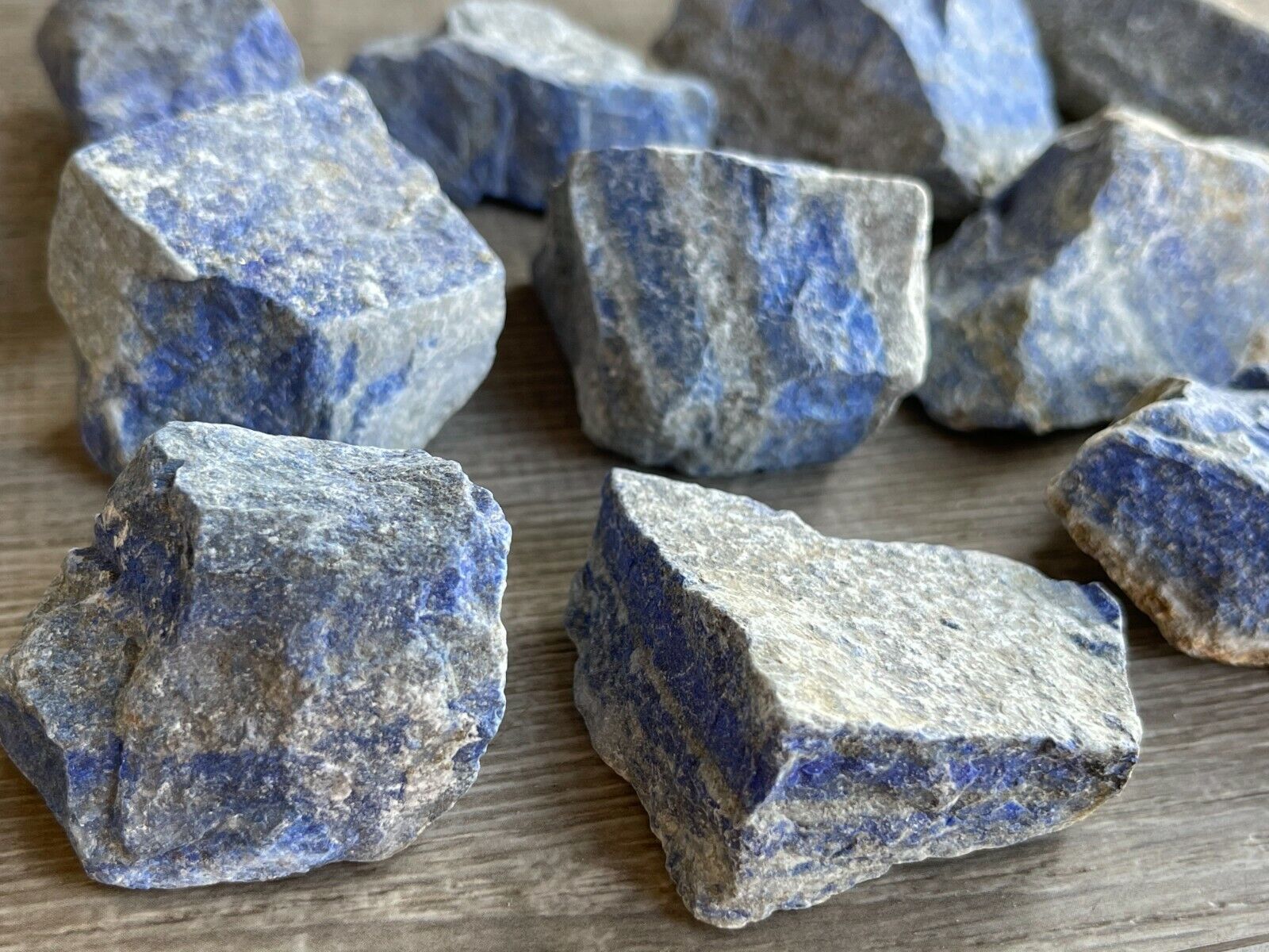 Grade A+ Large Lapis Lazuli Raw Stone 2-3 Inches, Wholesale Bulk Lot