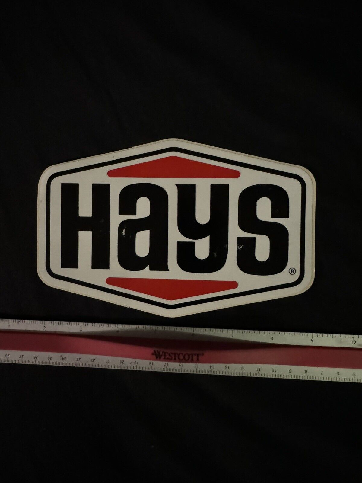 Vintage Large  Hays Sticker 1970’s NHRA