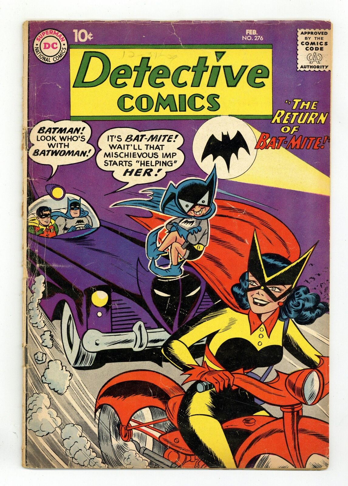 Detective Comics #276 GD 2.0 1960 2nd app Bat-Mite