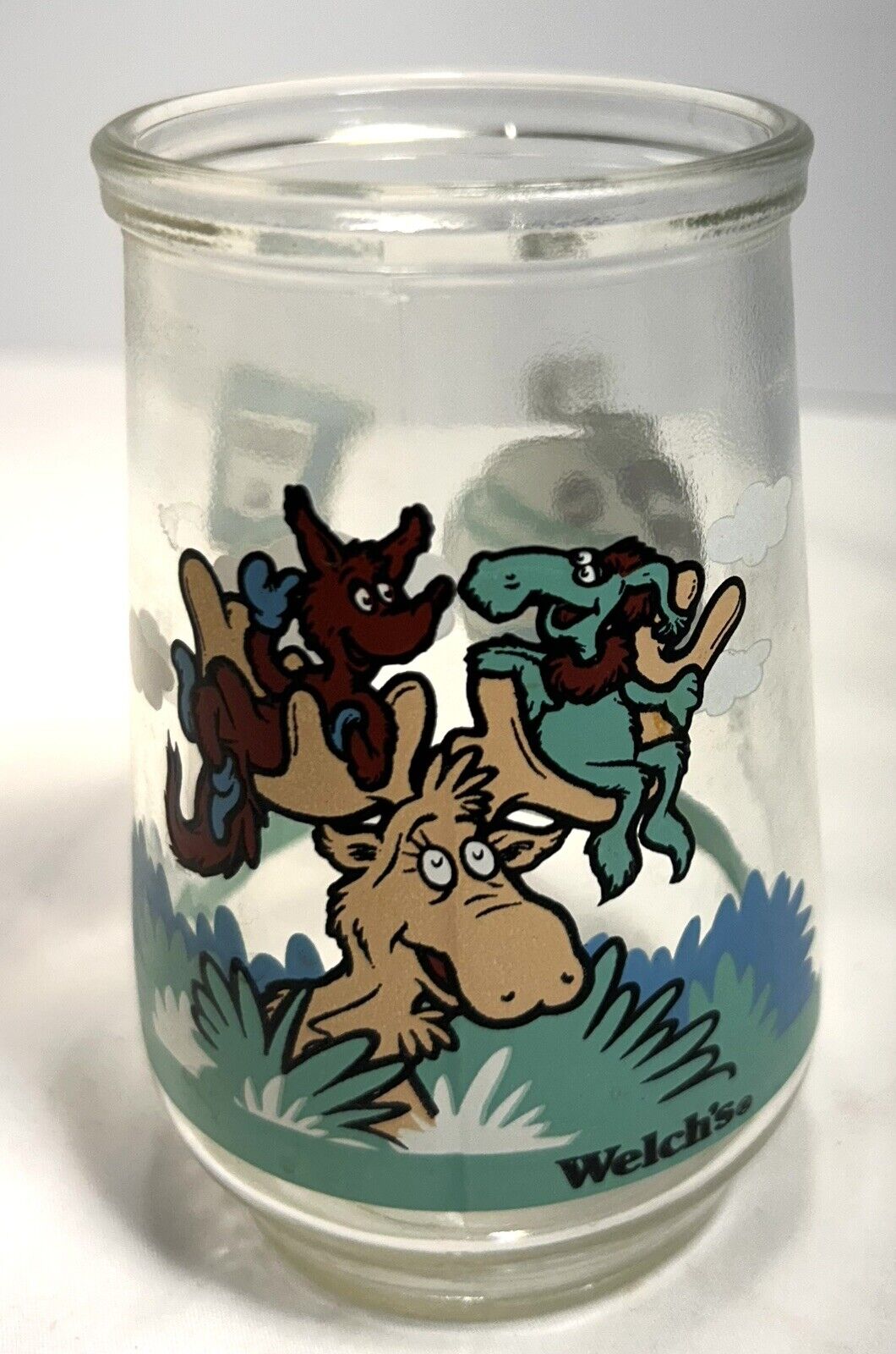 Vtg Welch\'s Jelly Jars Dr Seuss Moose