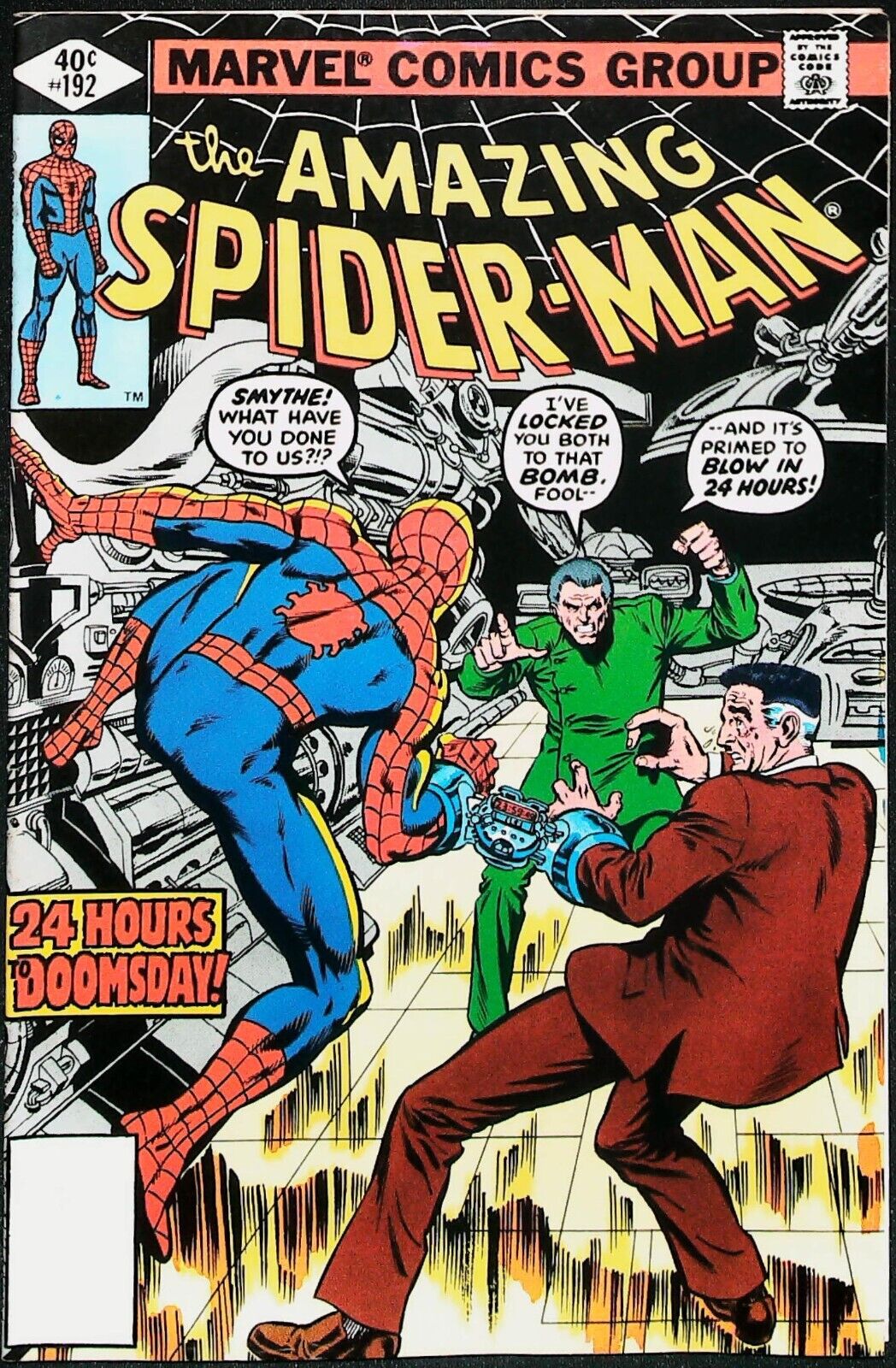 Amazing Spider-Man #192 (1979)-Whitman Var-*Death Of Spencer Smythe* - Mid Grade
