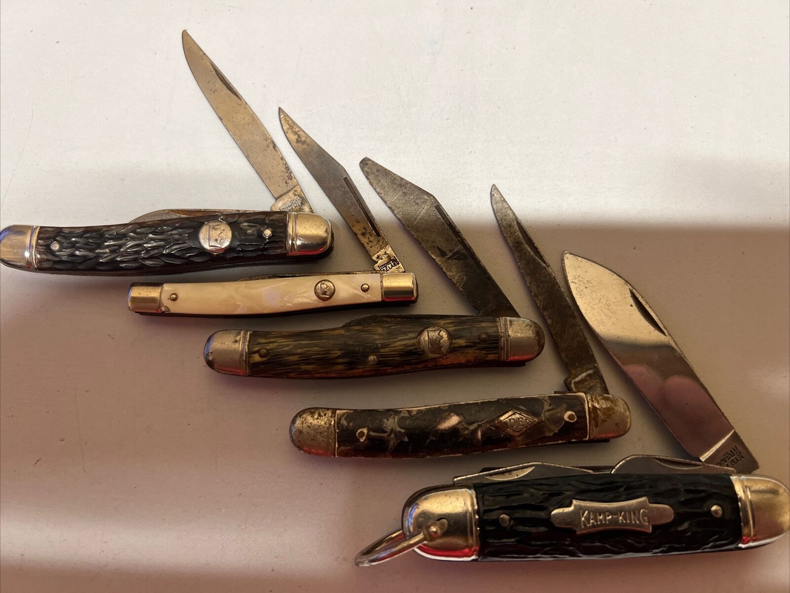 Vintage Pocket Knife Lot Of 5 Knives