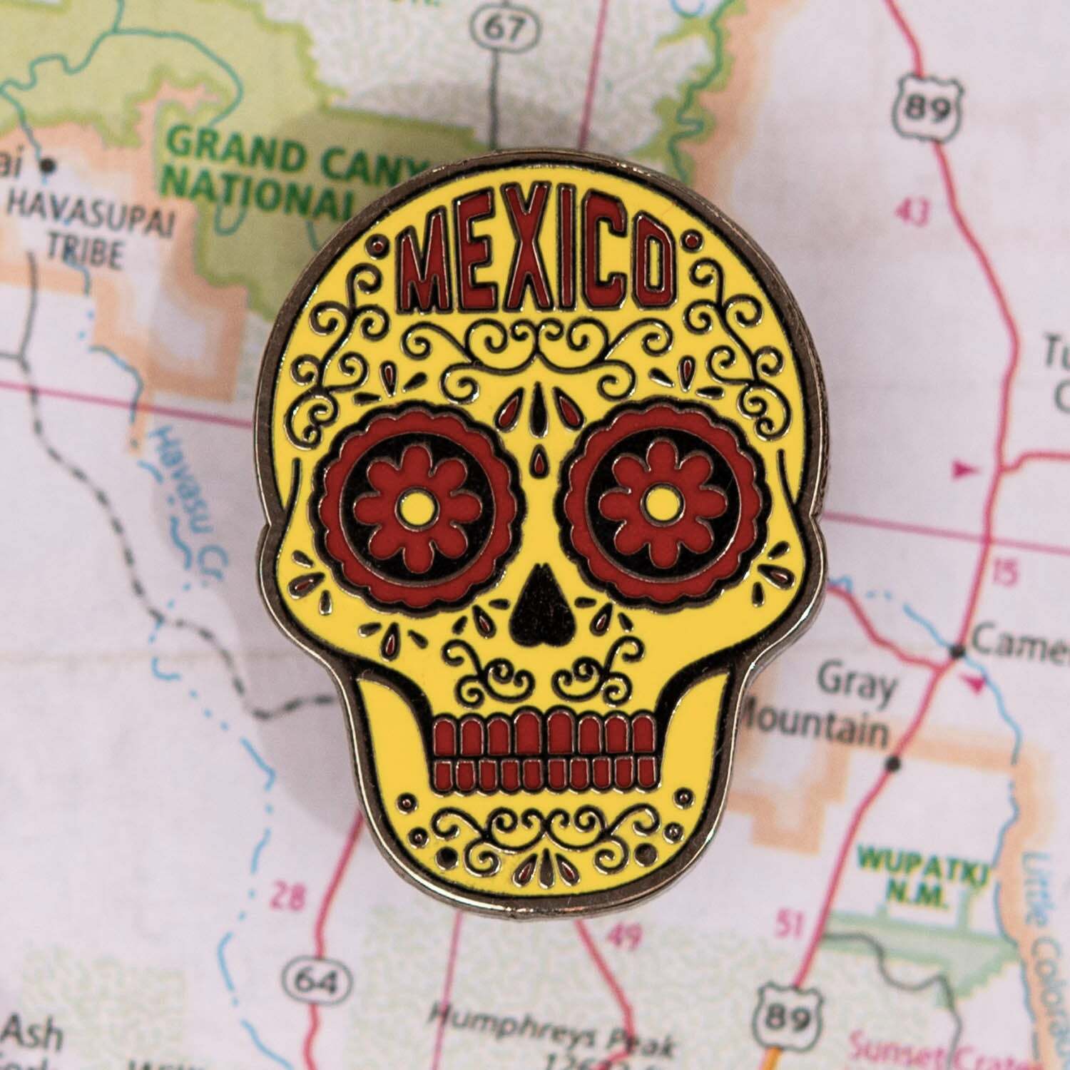 Mexico Enamel Travel Pin - Gift or Souvenir