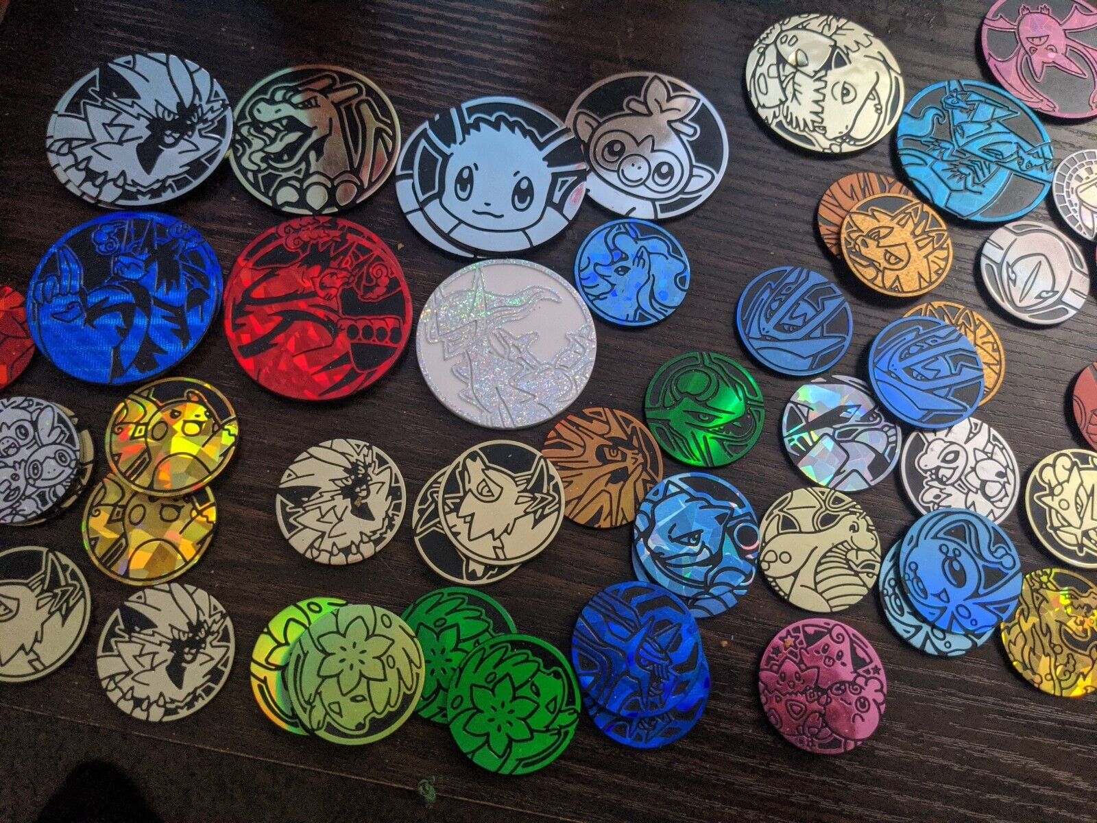 Pokemon Authentic Collector's Coins Regular & Jumbo Choose Your Own Coin