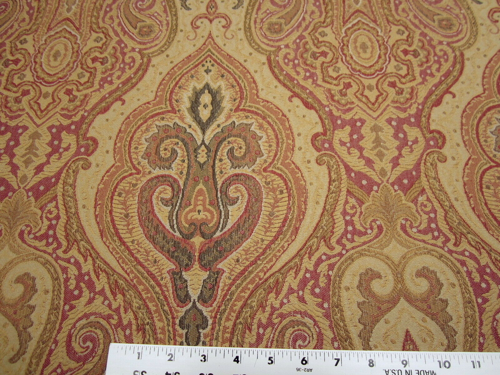 5 1/2 yards of Kravet damask 31437-1619 upholstery fabric