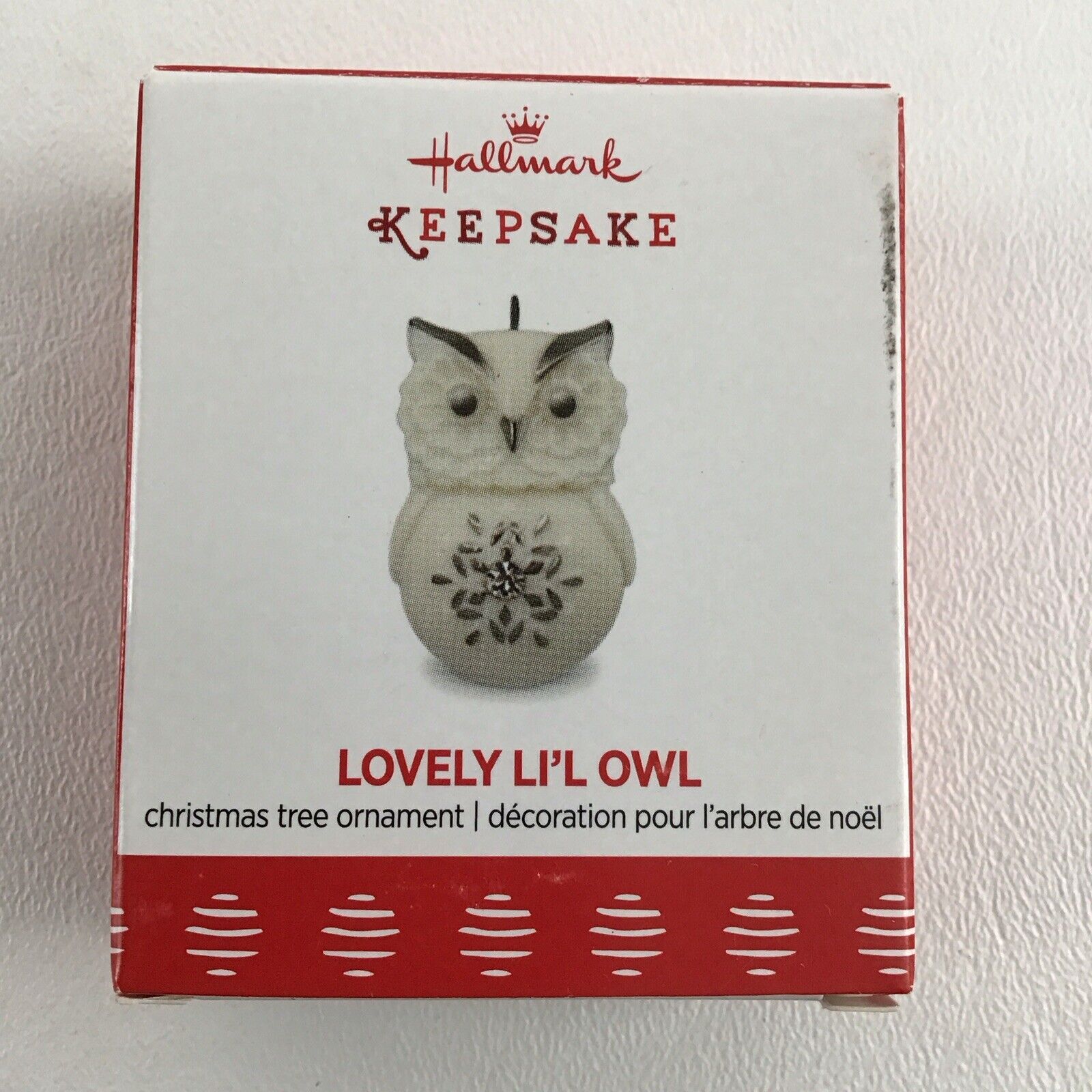 Hallmark Keepsake Christmas Ornament Beauty Of Birds Lovely Lil Owl Miniature