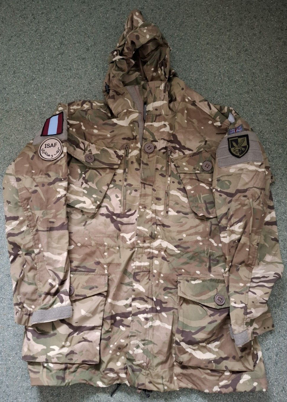 GENUINE BRITISH MILITARY ISSUED MTP WINDPROOF SMOCK, MTP CAMO, 180/112