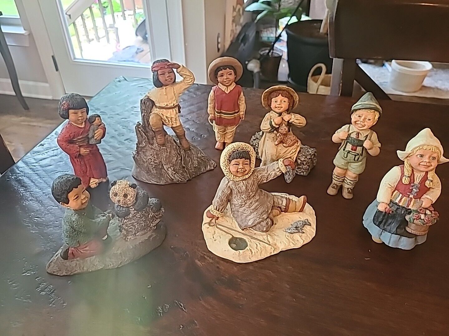 Lot of (8) Martha Holcombe All God's Children Figurines 