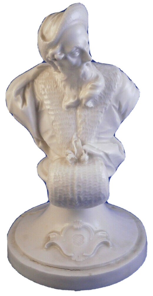 Antique 18thC Nymphenburg Porcelain Winter Bust Figure Figurine Porzellan Figur