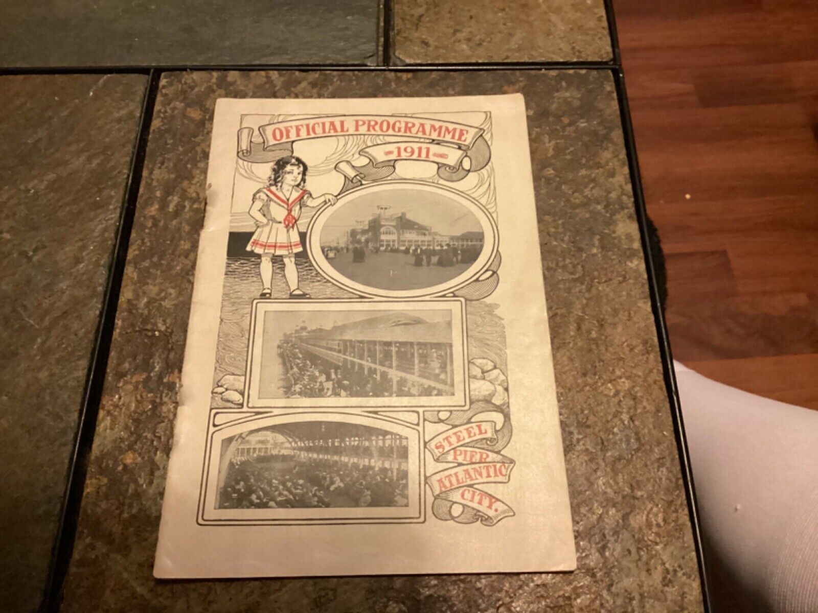 August 1911 Steel Pier, Atlantic City, Official Daily Programme