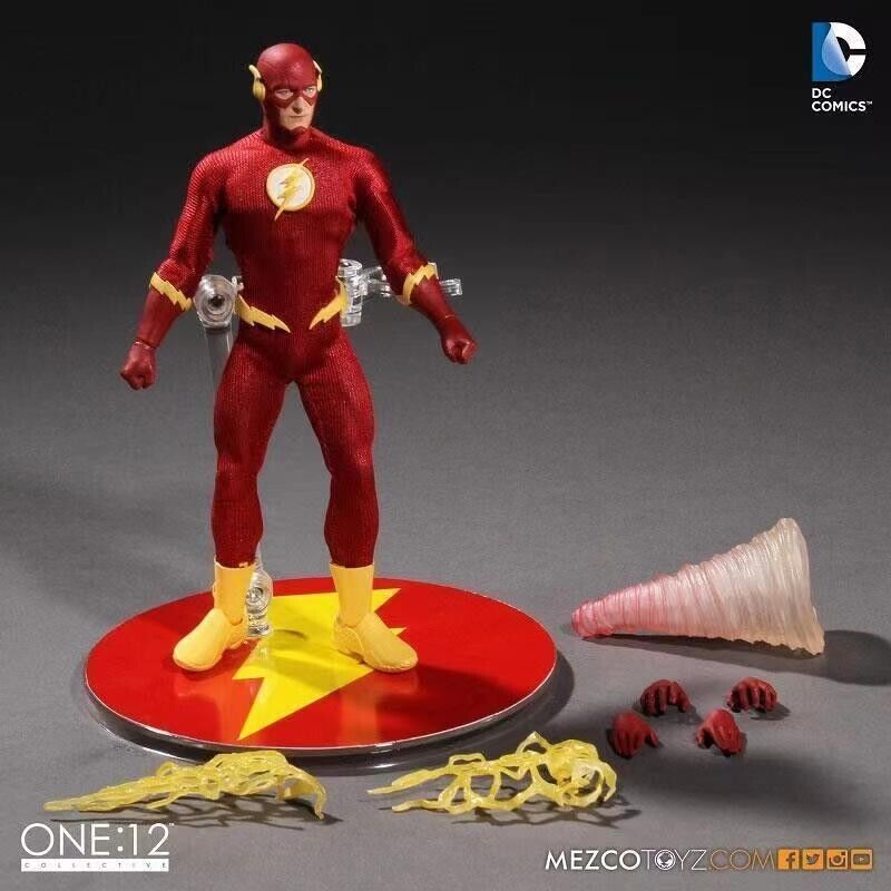 NEW Mezco DC COMICS THE FLASH ONE:12 Action Figure Collective Boxed Toys Model