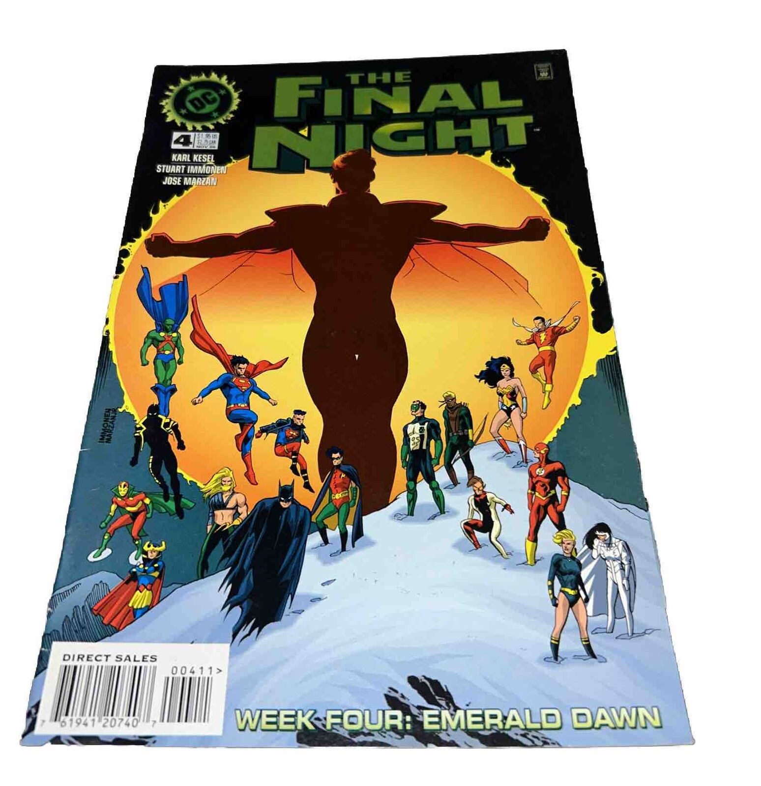 The Final Night #4 Week Four: Emerald Dawn November 1996 DC Comics Comic Book