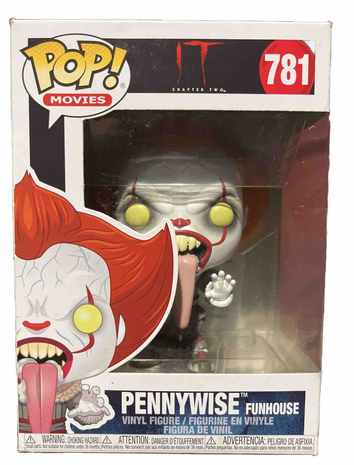 Funko POP Movies : IT Chapter 2 Pennywise FUNHOUSE #781 Vinyl Figure