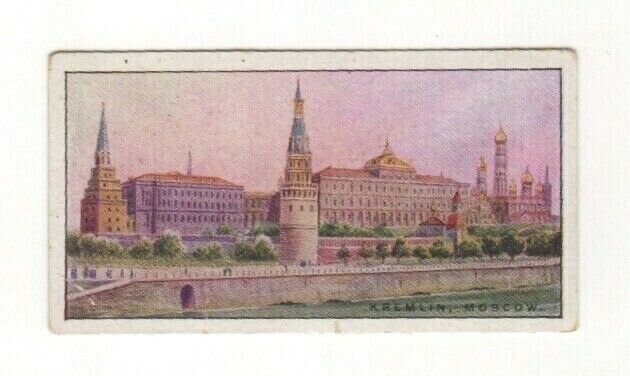 BAT Wonders of the World 1928. #07 The Kremlin, Moscow, Russia
