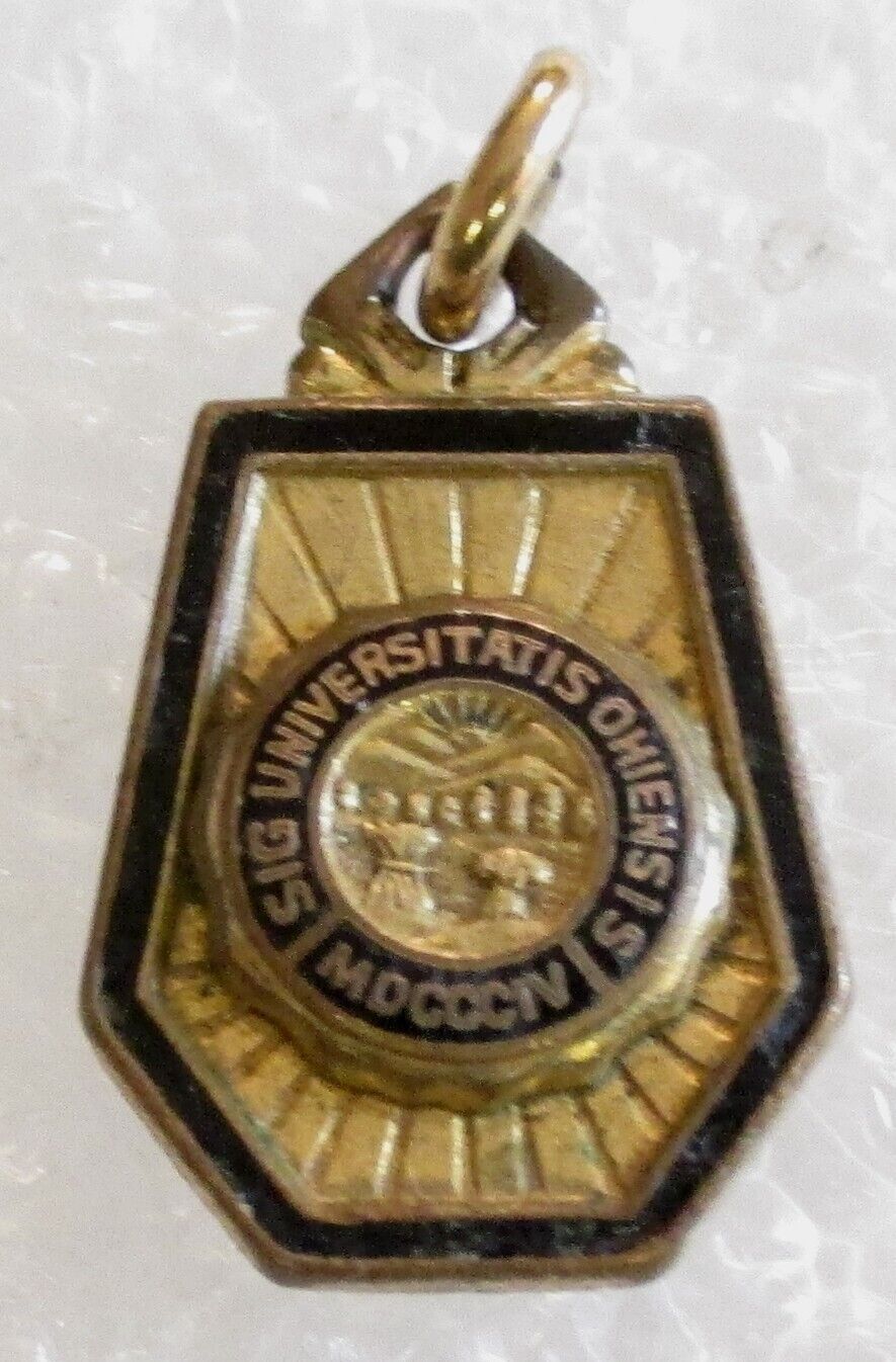 Vintage Ohio University Student Souvenir Charm - Sigillum Universitas Ohiensis