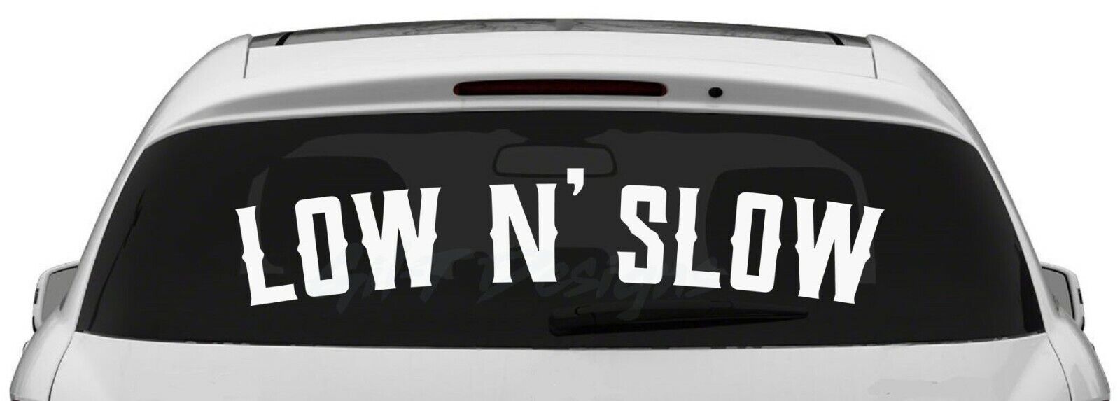Low n' Slow Vinyl Decal Sticker, Lowered, Lowrider, Aircooled, Low and Slow