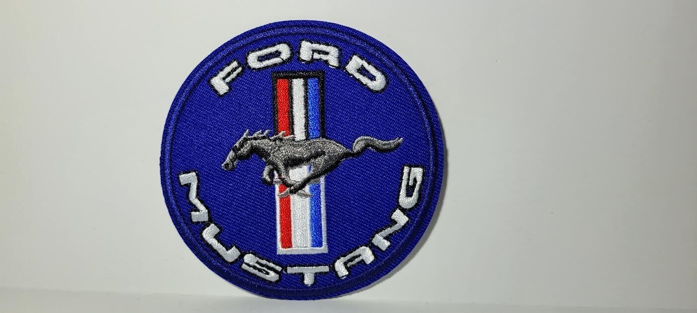 Ford Mustang Embroidered Patch
