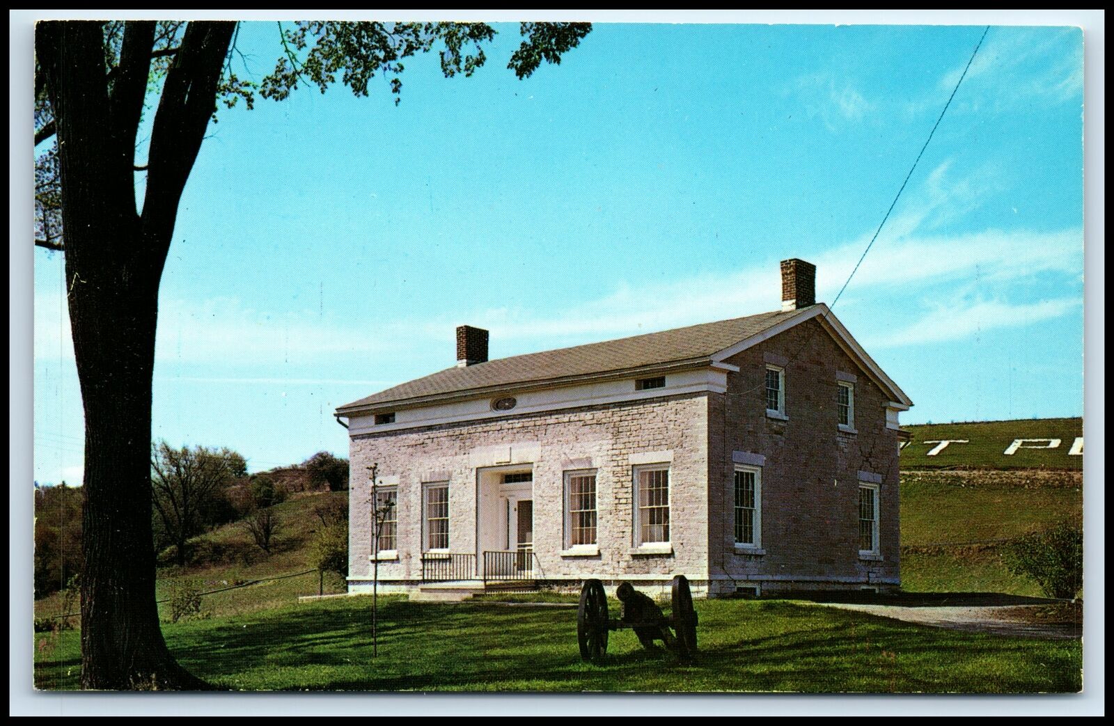 Postcard Nelson Greene Memorial House Fort Plain NY Q35