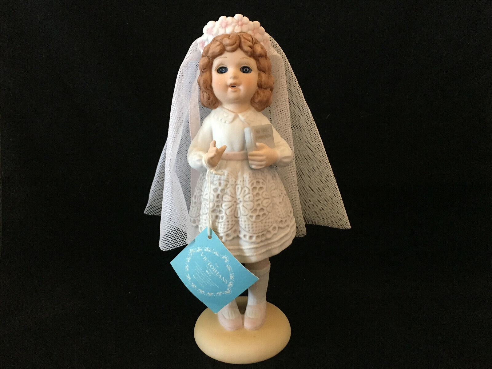 VINTAGE The Victorians Mary My First Communion Enesco Figurine E-3227 1983 