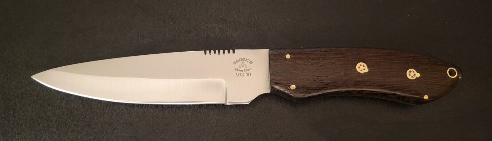 Badass Blades Handmade VG10 Steel Hunting Camp Knife Wood Handle- BA243