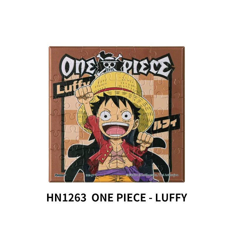 Anime One Piece Luffy 56 Pieces Frameless Plastic Puzzle Toys Wall Decoration