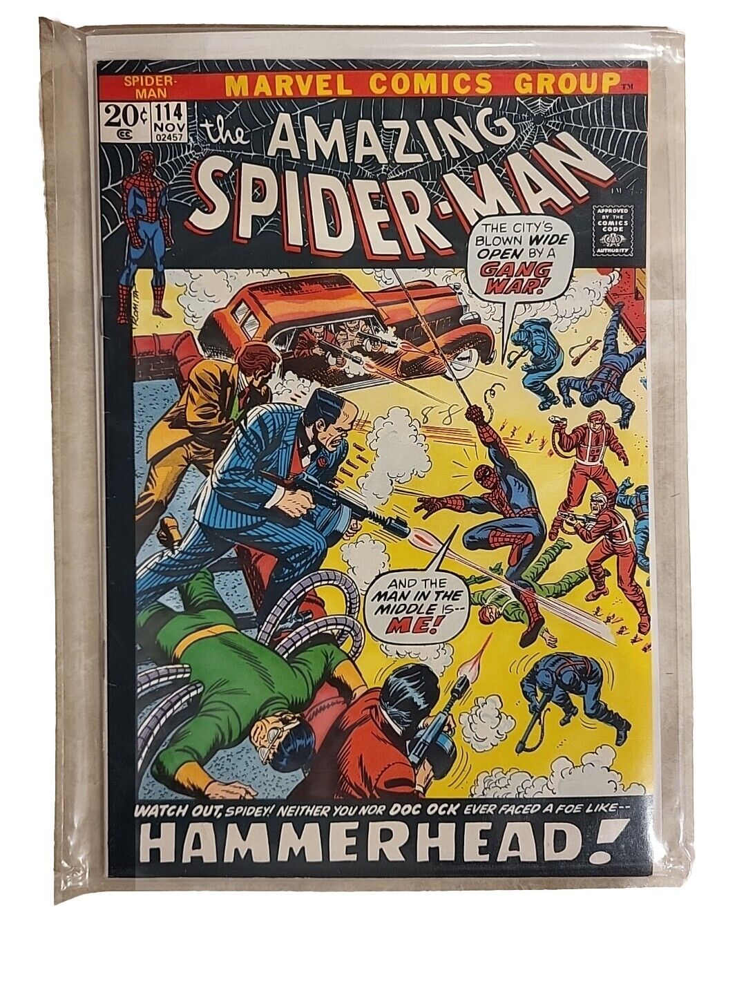 The Amazing Spider-Man #114 (Marvel Comics November 1972)