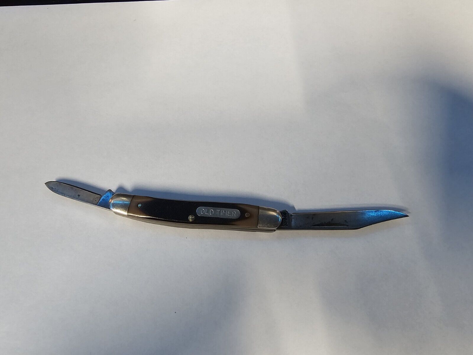 VINTAGE SCHRADE USA 104OT OLD TIMER MINUTEMAN POCKET KNIFE Slip Joint 