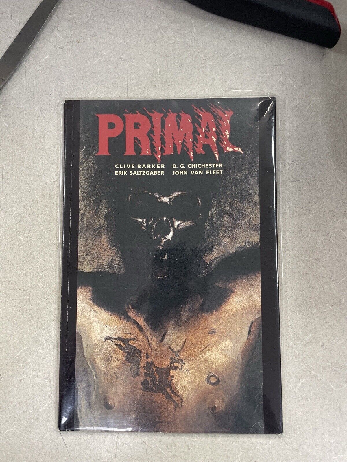 Primal From the Cradle to the Grave GN #1 1992 Dark Horse Clive Barker