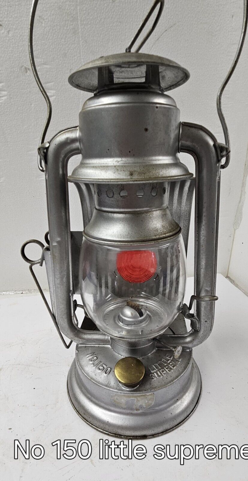 Vintage EMBURY No 150 Side Light Kerosene Lantern