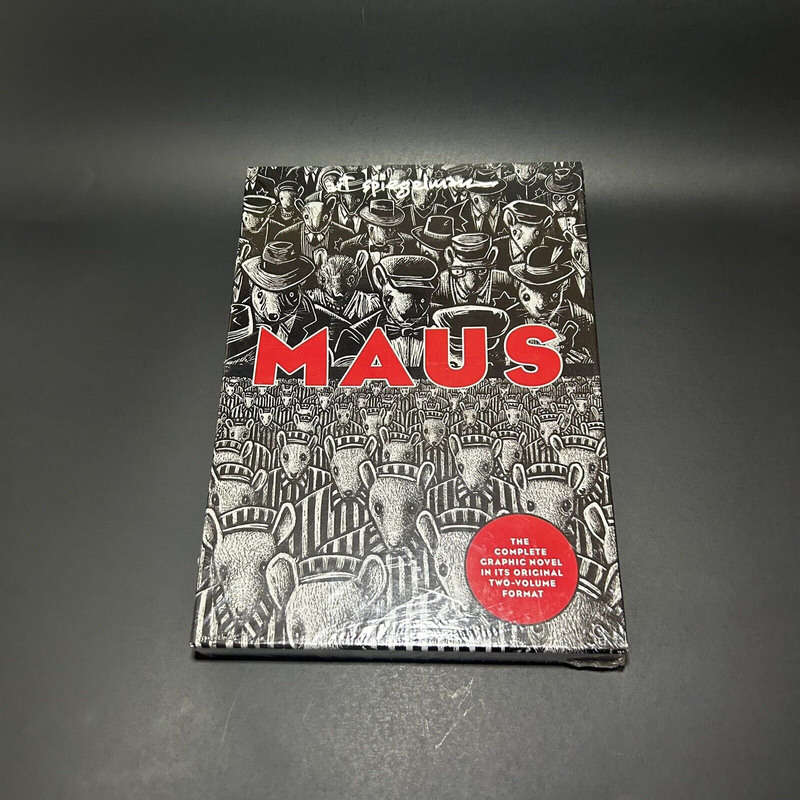 MAUS Complete Graphic Novel Vol.1 & 2 Collectors Edition New