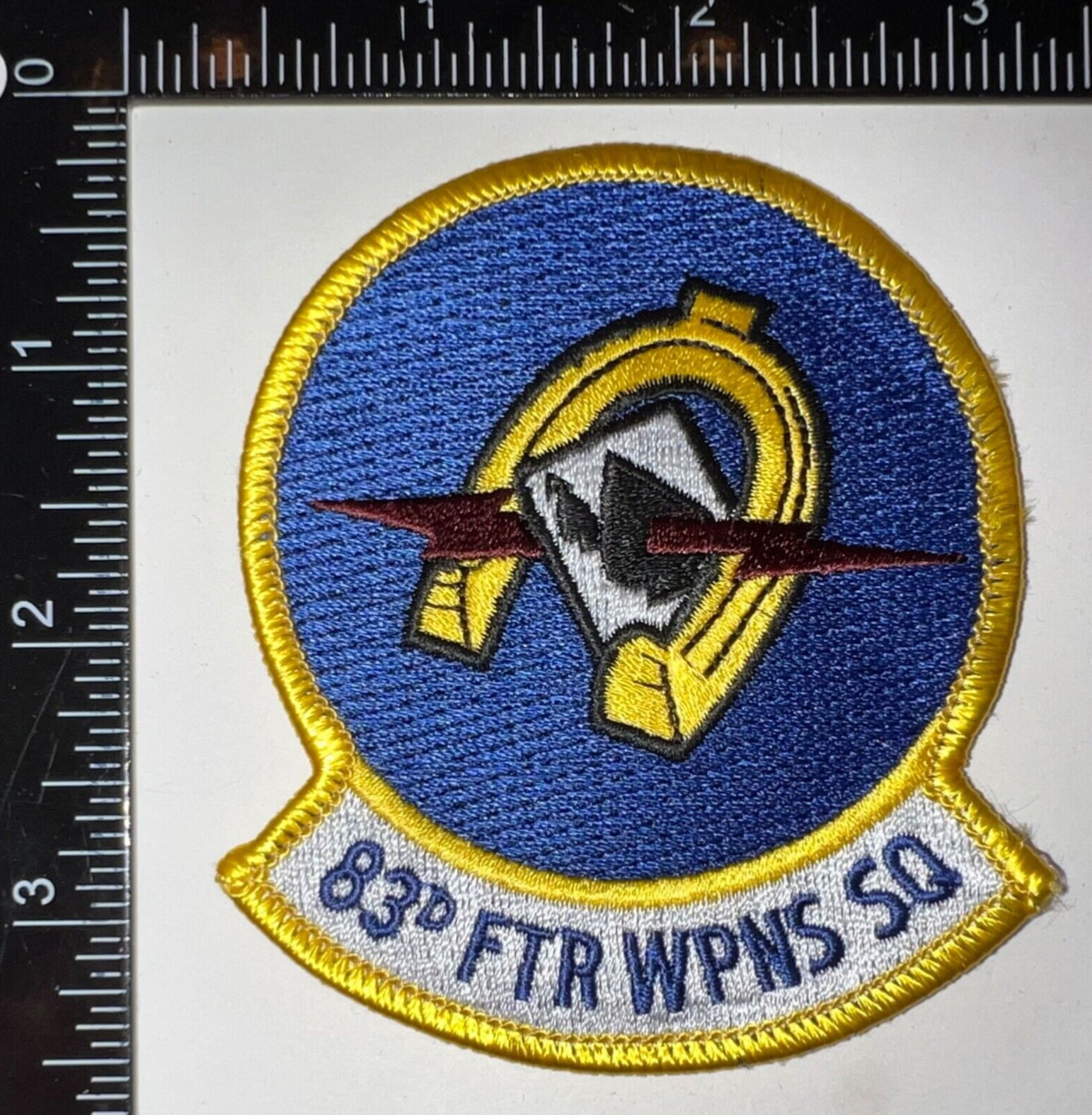 USAF US Air Force 83rd Fighter Weapons Squadron Patch