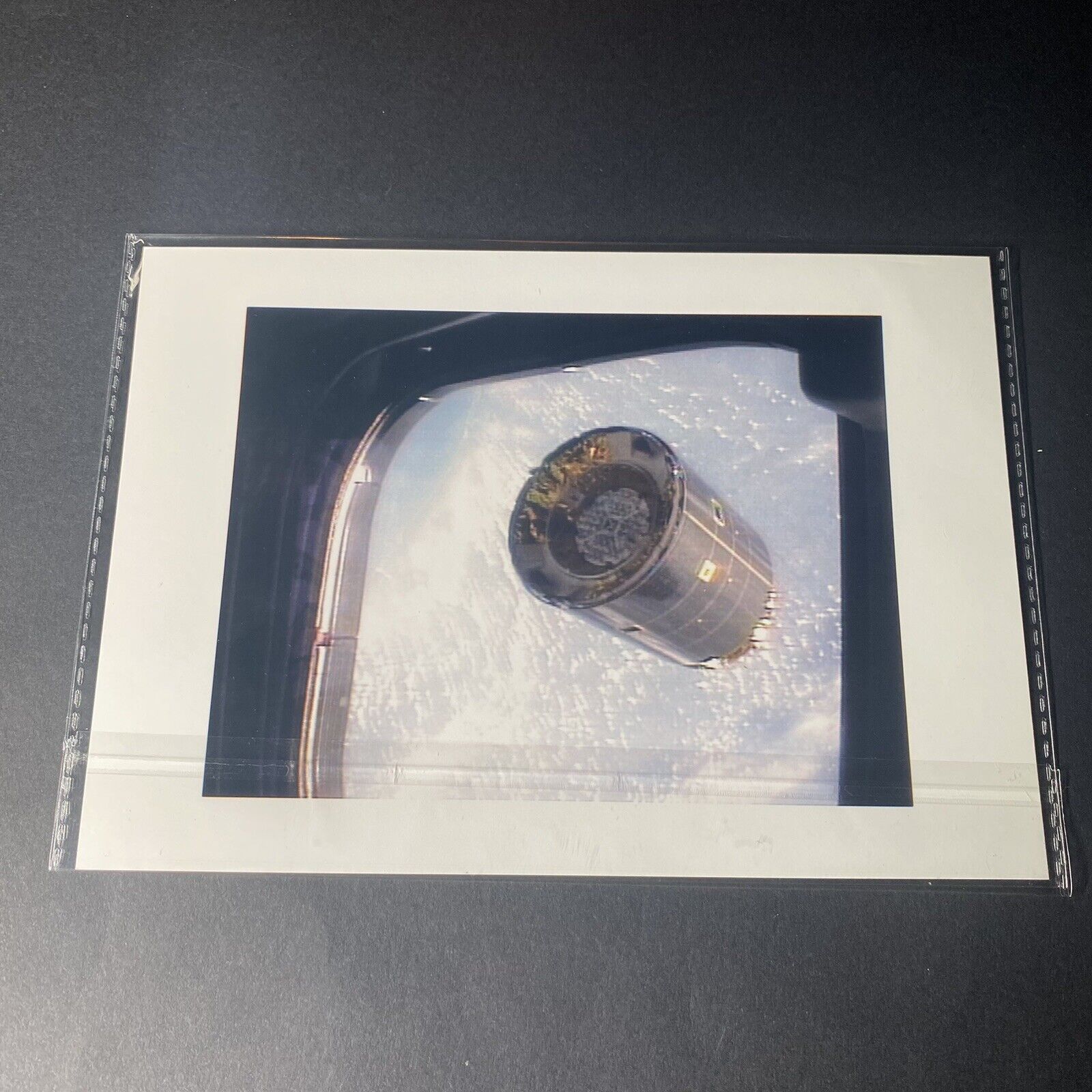 Official NASA Photo 1992 STS-49 Intelsat VI Satellite from Space Shuttle Window