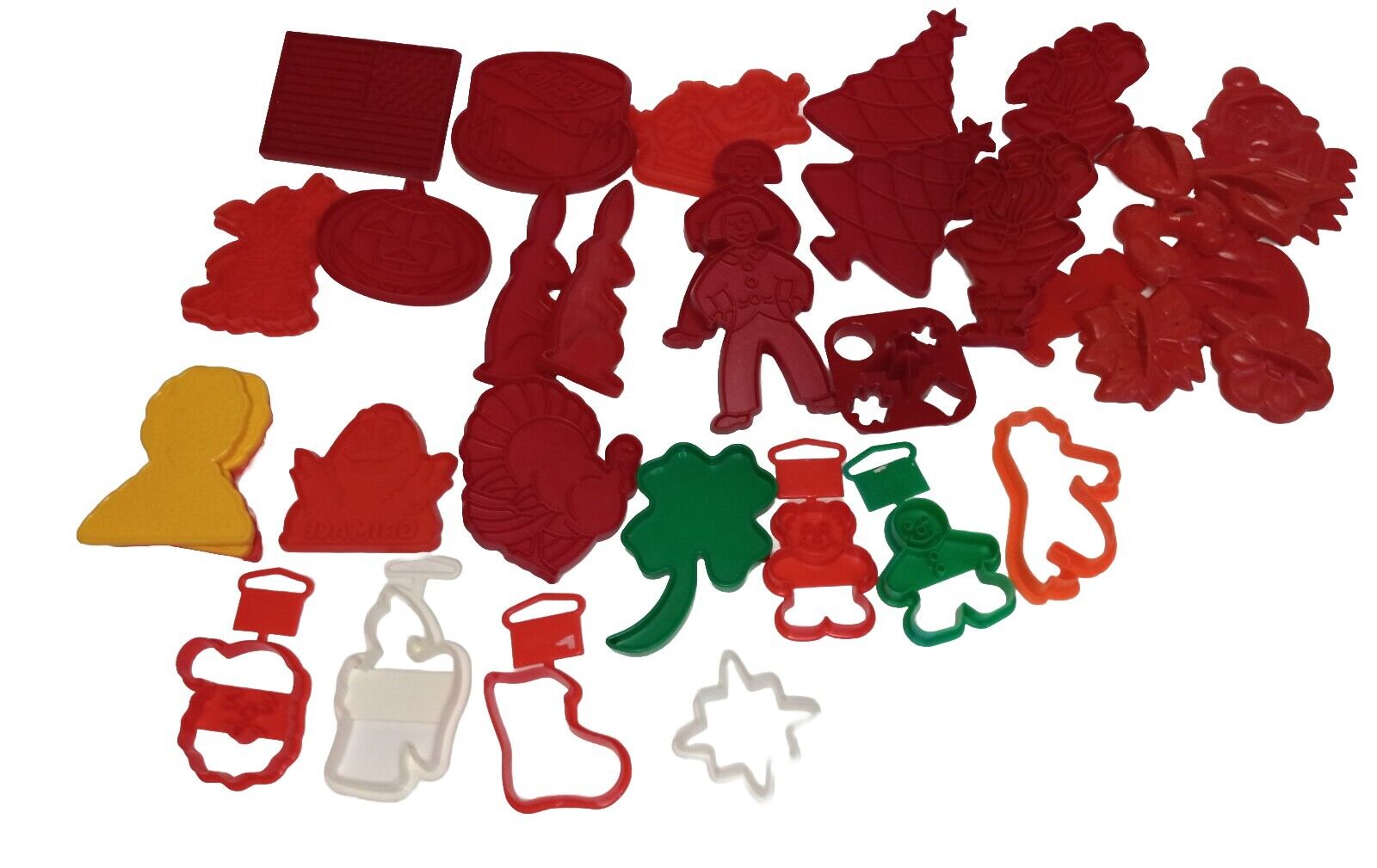 36pc. Vintage Cookie Cutters Holiday Birthday Kids