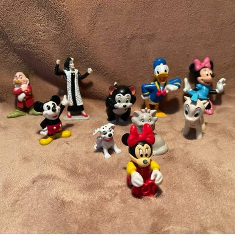 Vintage Mixed Lot of (10) Disney Figures