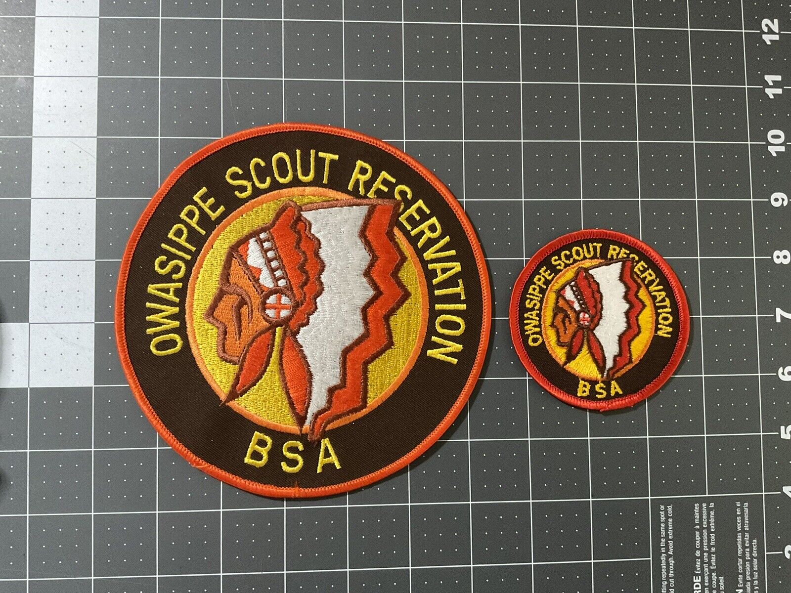 BSA Owasippe Scout Reservation, Boy Scouts Patch, Jacket & Shoulder, New 