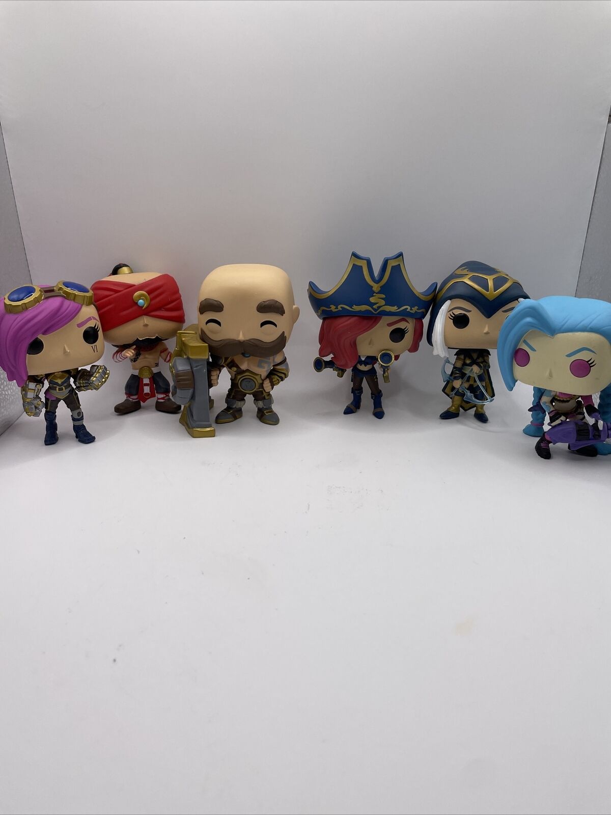 League of Legends Funko Pop Lot Of 6-Pops # 2-6 & 9 Loose Great Condition