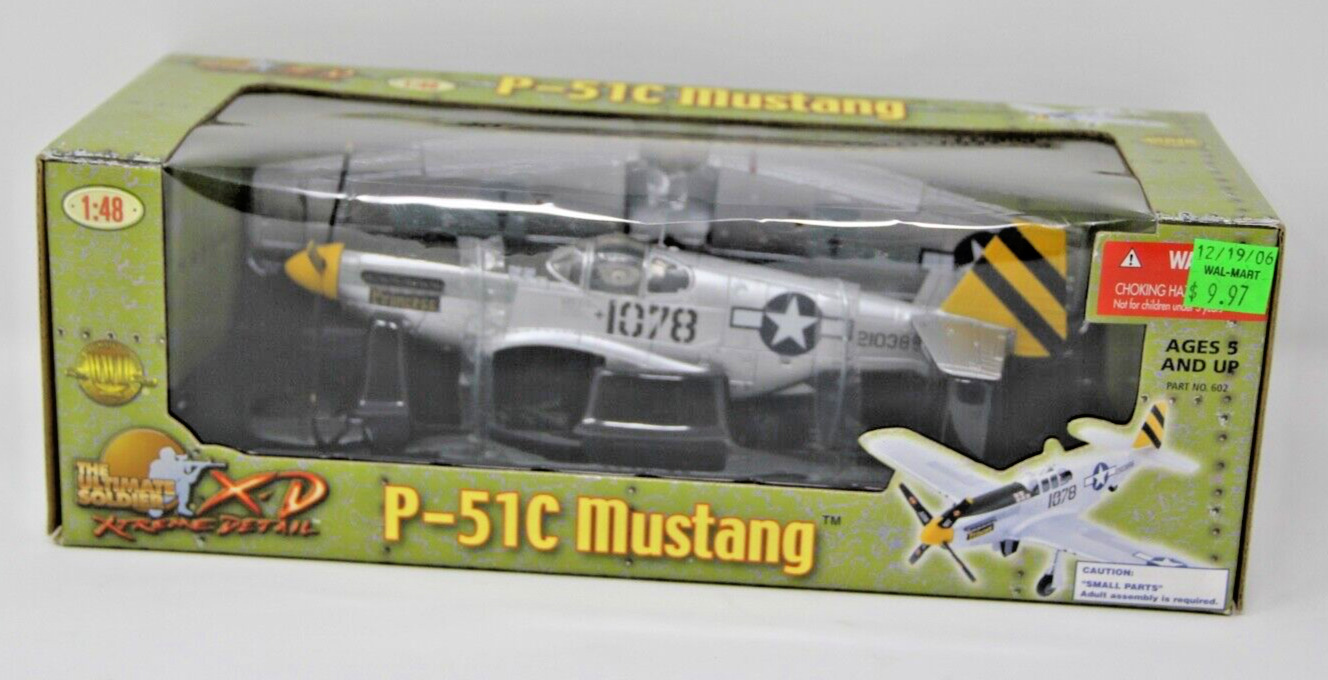 21st Century Ultimate Soldier P51C Mustang Princess  1:48 Scale New WWII