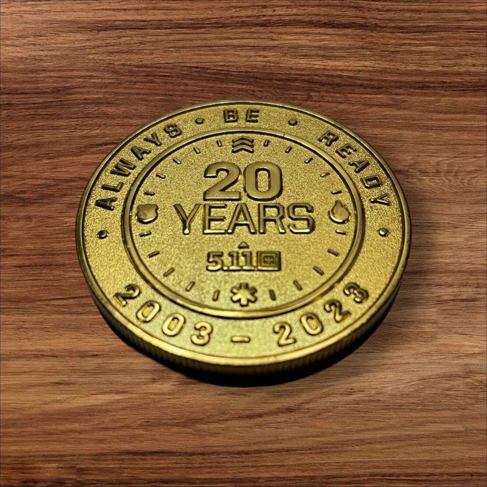 5.11 Tactical - 20 Year Anniversary - Challenge Coin - NEW