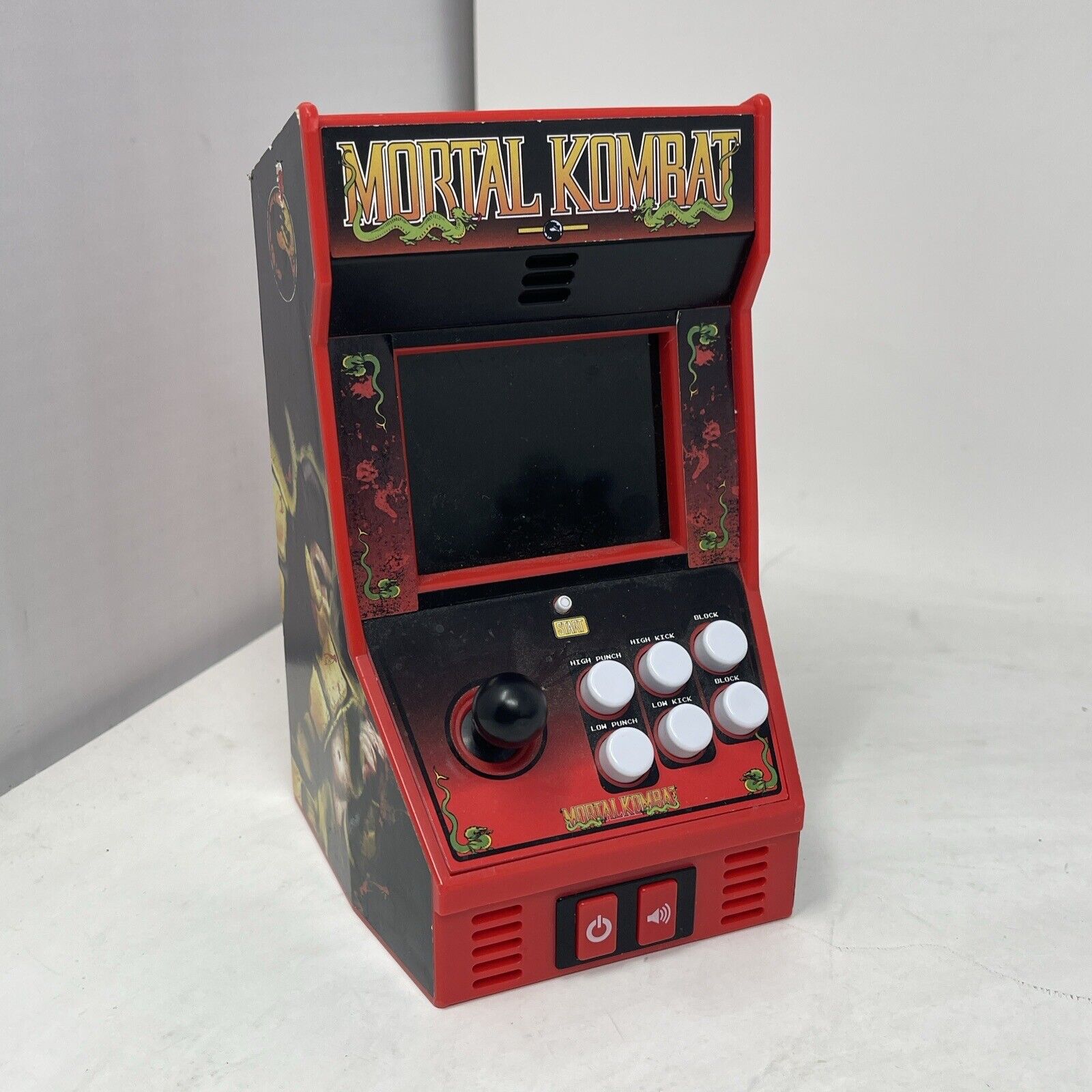 Mortal Kombat Klassic Mini Arcade Game Console Midway Tested Working