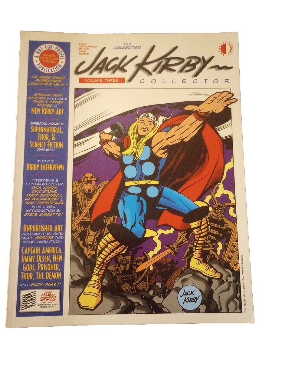 Collected Jack Kirby Collector Volume 3 by Jack Kirby and John Morrow 1999 Thor