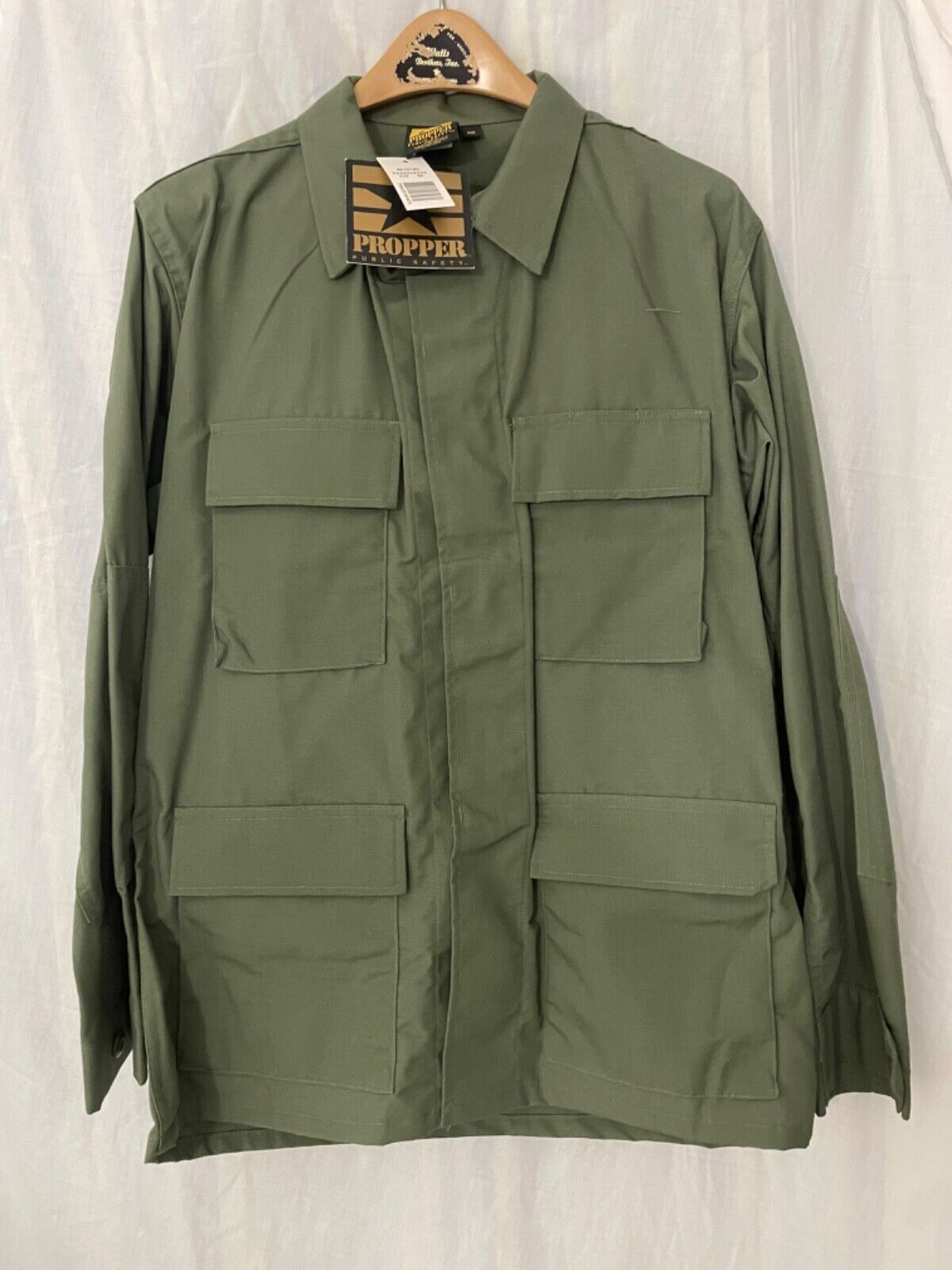 Propper Ripstop Battle Dress Uniform BDU Coat & BTN FLY Trouser OD GREEN Size MR