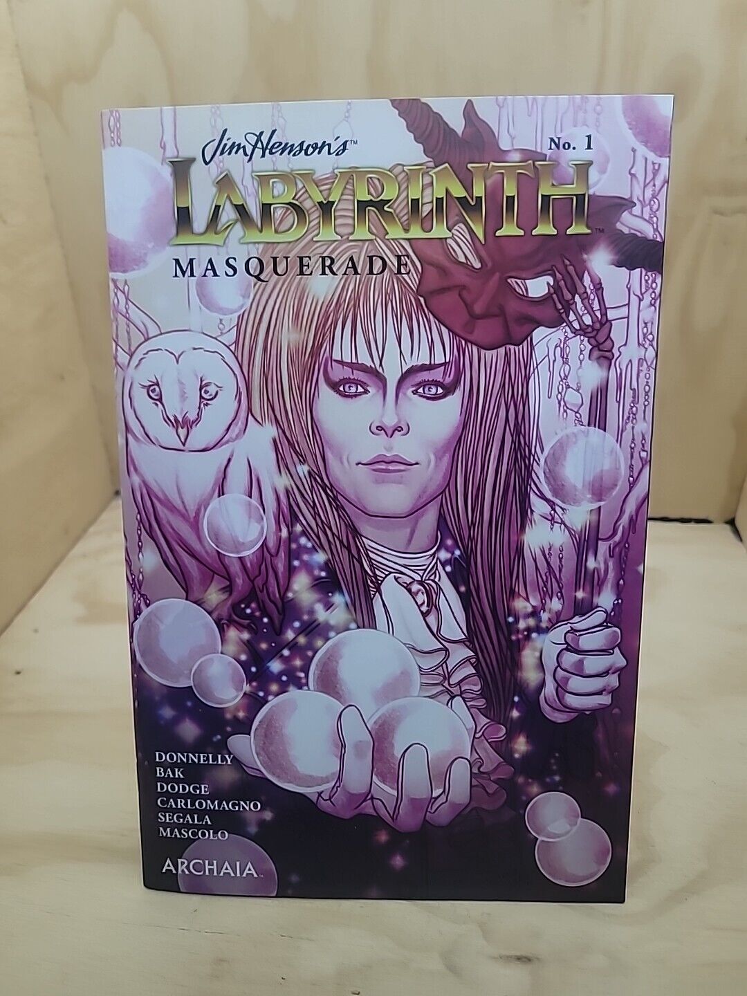LABYRINTH MASQUERADE #1 ARCHAIA ONE-SHOT COMIC DAVID BOWIE 1ST PRINTING