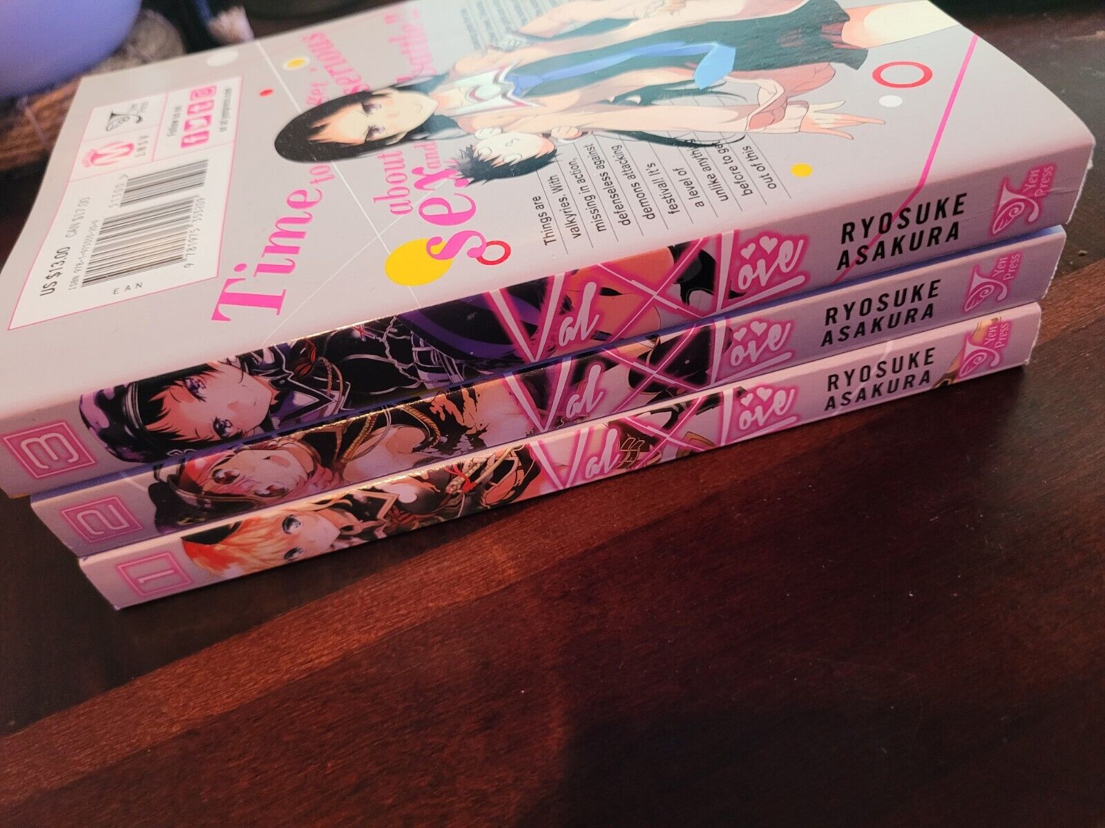 Val x Love Vol. 1-3 Manga Bundle English Yen Press (Used)